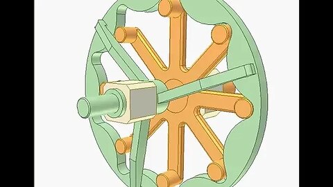 2884 Pin gear drive 1C