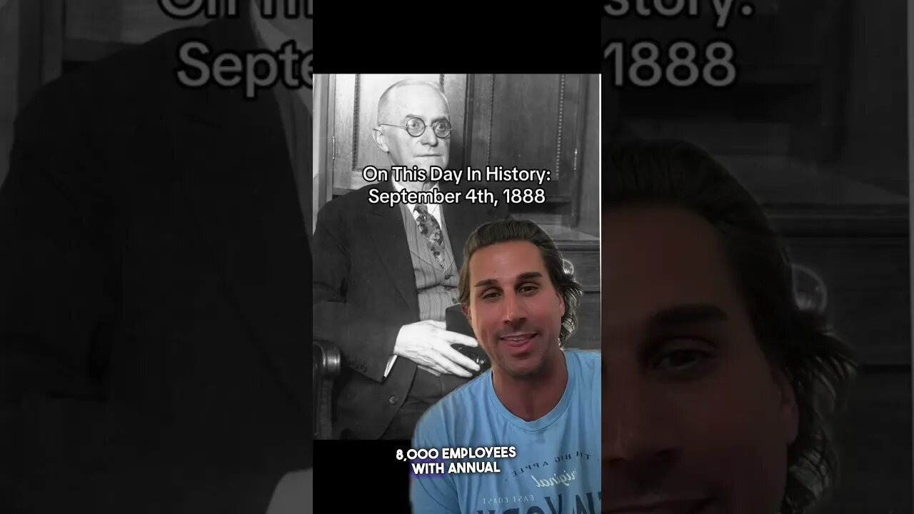 ON THIS DAY IN HISTORY: 9/4/1888 #shorts