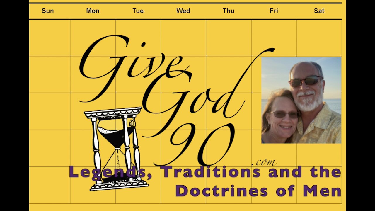 Legends, Traditions and the Doctrines of Men