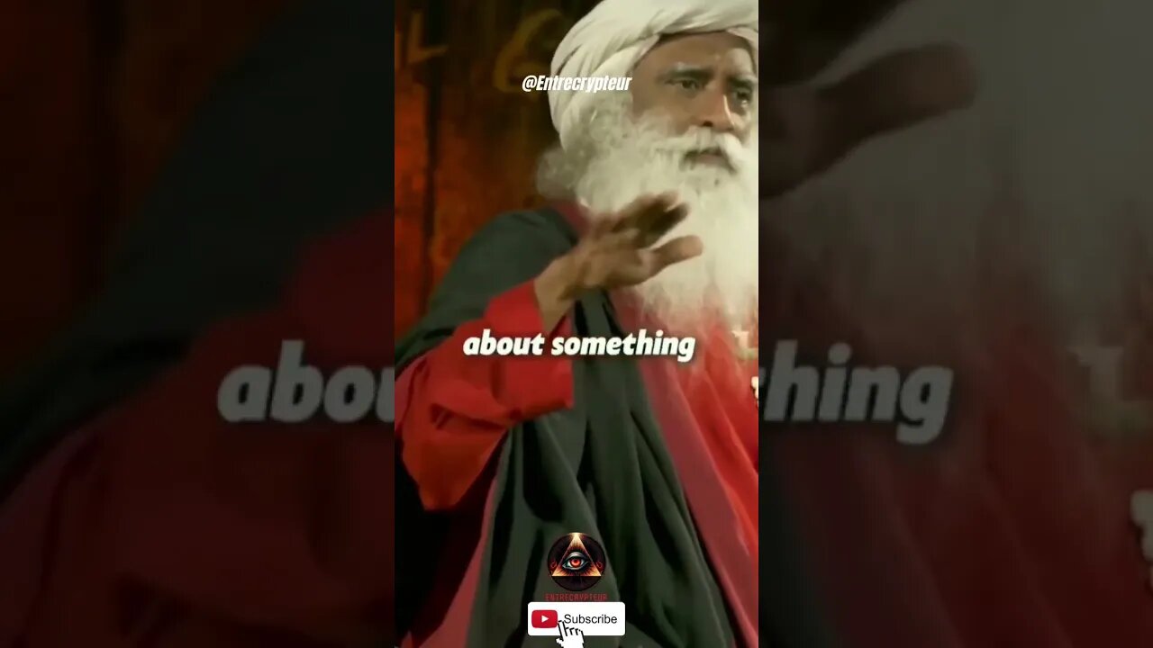 Don't fear that which does not exist - Sadhguru #MotivationMonday #RiseAndGrind #HustleHard
