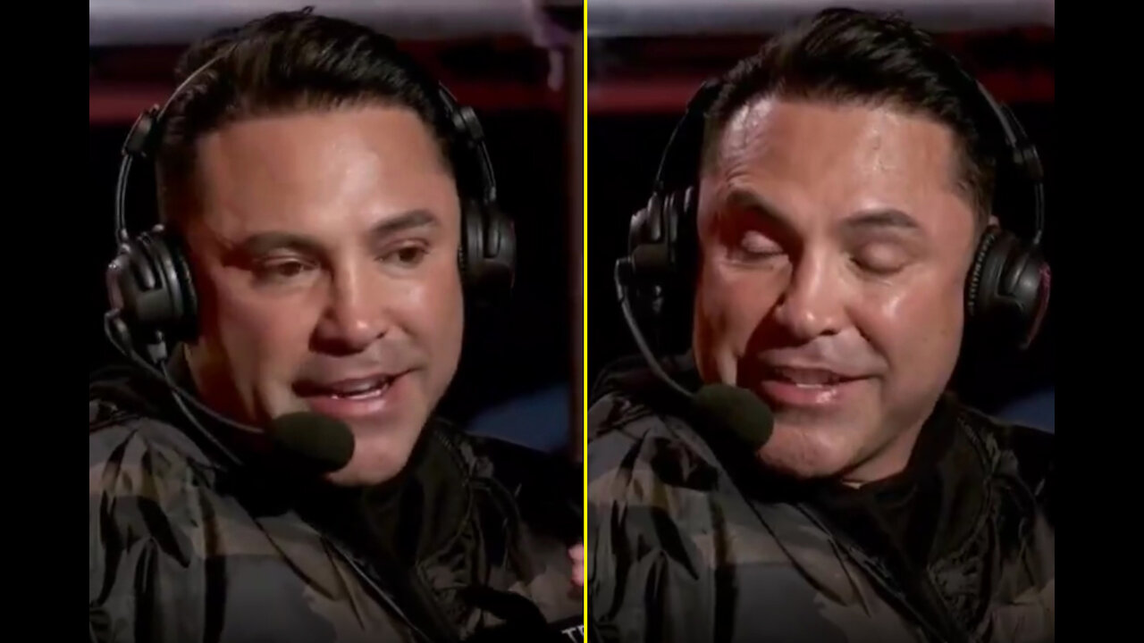 Oscar De La Hoya on drugs at Jake Paul vs Ben Askren fight