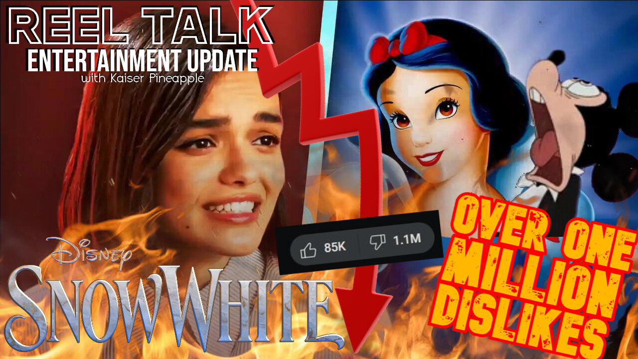 Rachel Zegler Snow White Trailer Hits a RECORD Milestone of OVER 1 MILLION Dislikes!