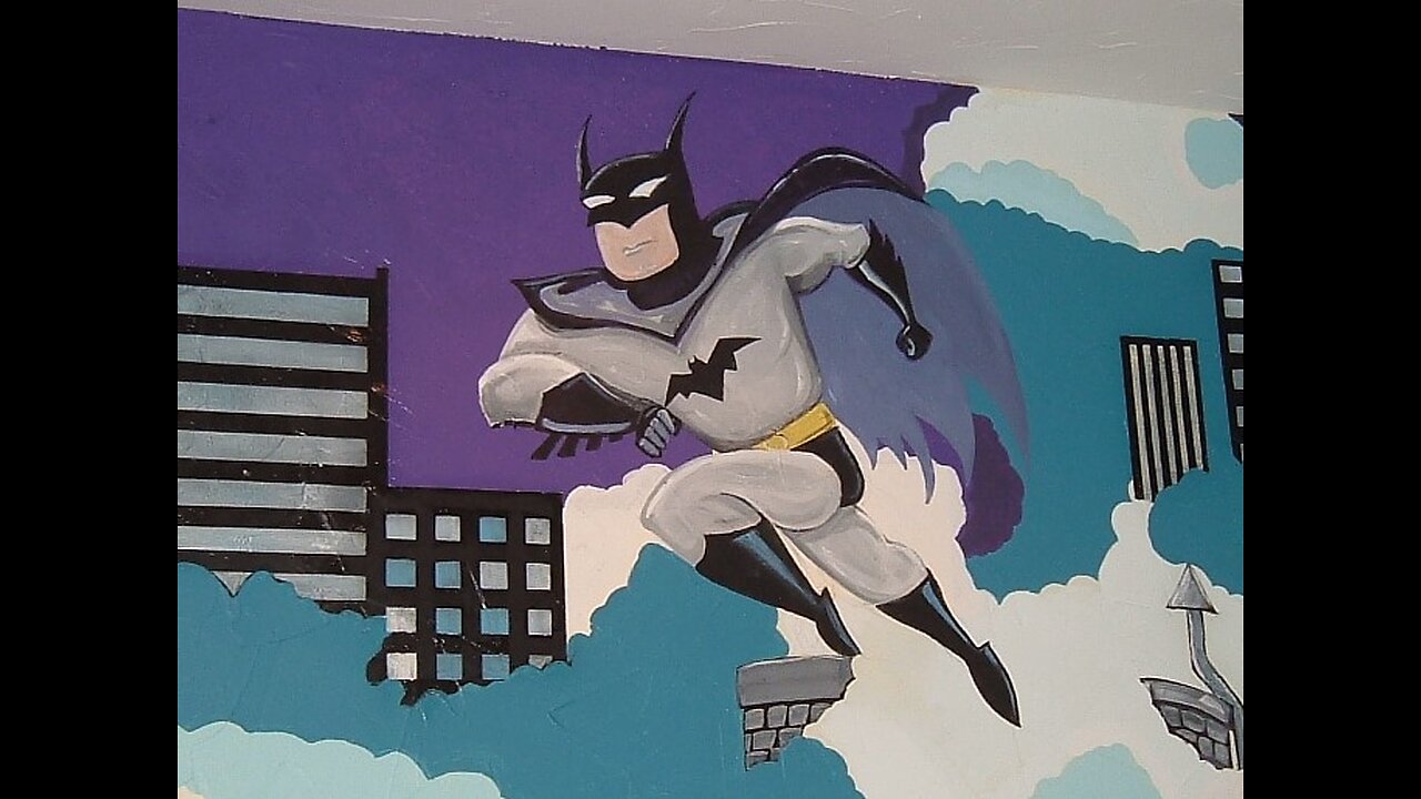 Superman Batman Mural series #6