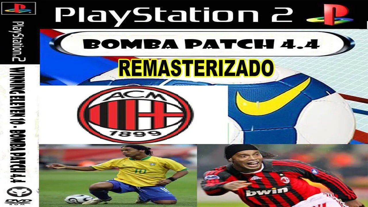 BOMBA PATCH 4.4 PS2 REMASTERIZADO CAMERA PS4 CLÁSSICO DO PLAYSTATION 2 ATUALIZAÇÃO EDITOR KARLOS