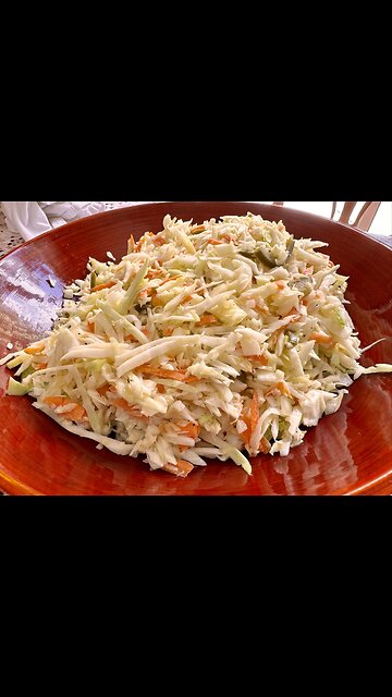 Spicy Coleslaw with Maple: Healthy and Perfect for BBQ
