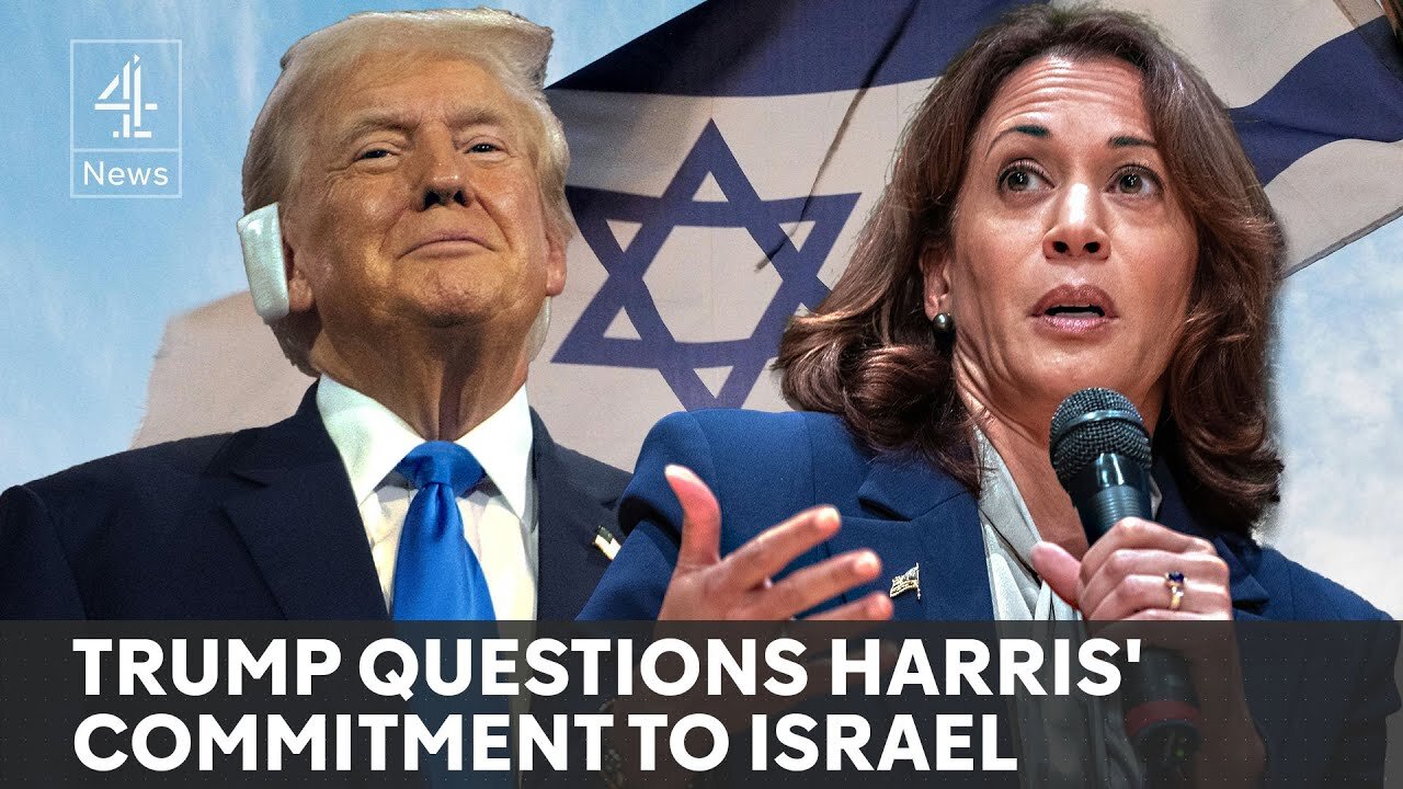 Trump says Harris 'stabbed Israel' at its 'great hour of need'| TN ✅