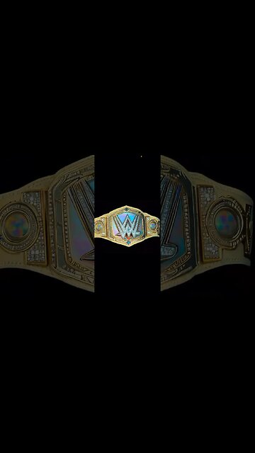 AI WWE Title Belts Are The Future! #shorts