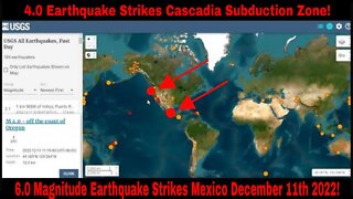 6.0 Magnitude Earthquake Strikes Mexico December 11th 2022!