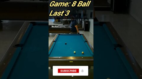 last 3 # #8ballpool #shorts