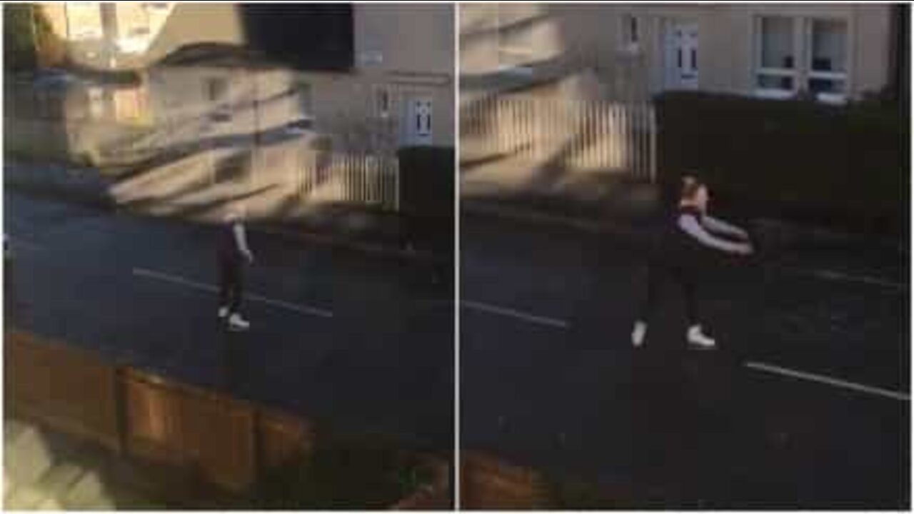 通りの真ん中でアイススケートをする方法