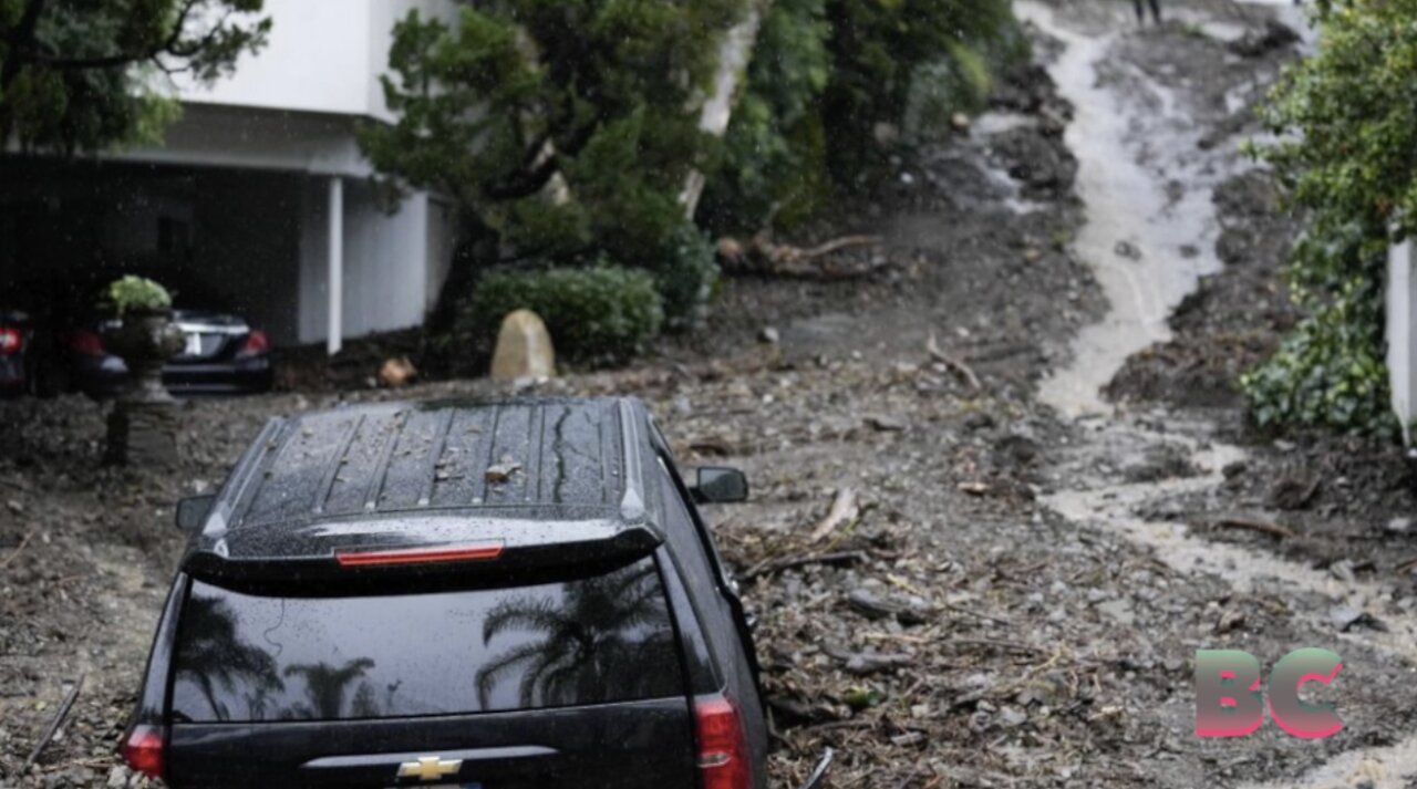 Record-setting storm that killed 3 dumps rain on Los Angeles