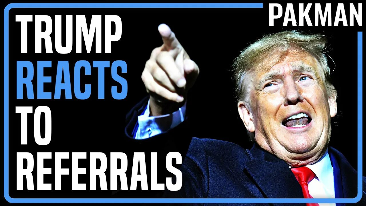 Trump EXPLODES Over Criminal Referrals!