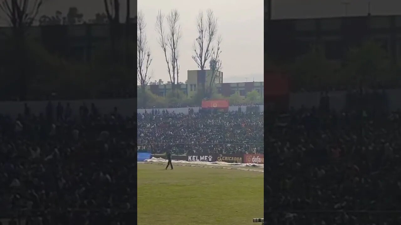 What a game 👏 What an atmosphere 🏟️ #cricket #Nepal #viral #shorts