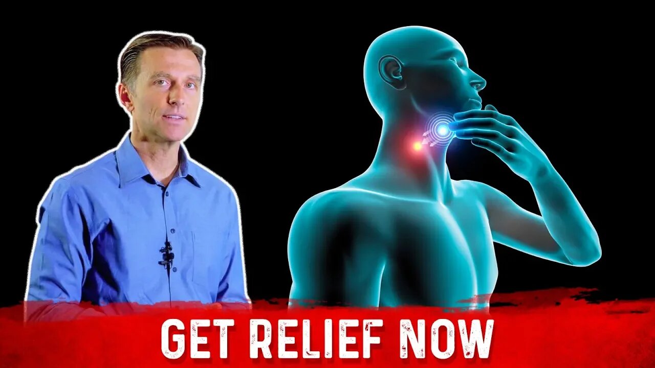 Strep Throat – The Fastest Way to Relieve Pain – Remedies for Strep Throat – Dr.Berg