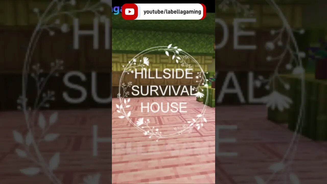 Hillside Survival House | Minecraft 1.20