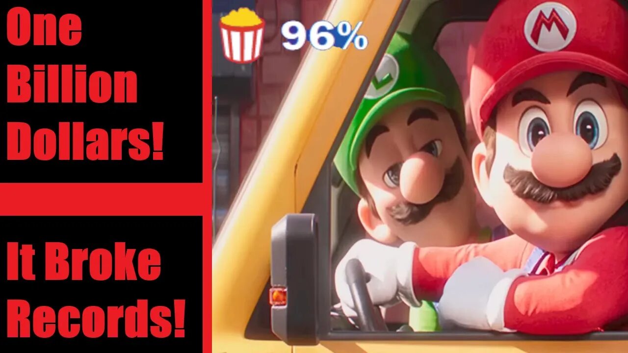The Mario Movie Just Made A Billion Dollars!