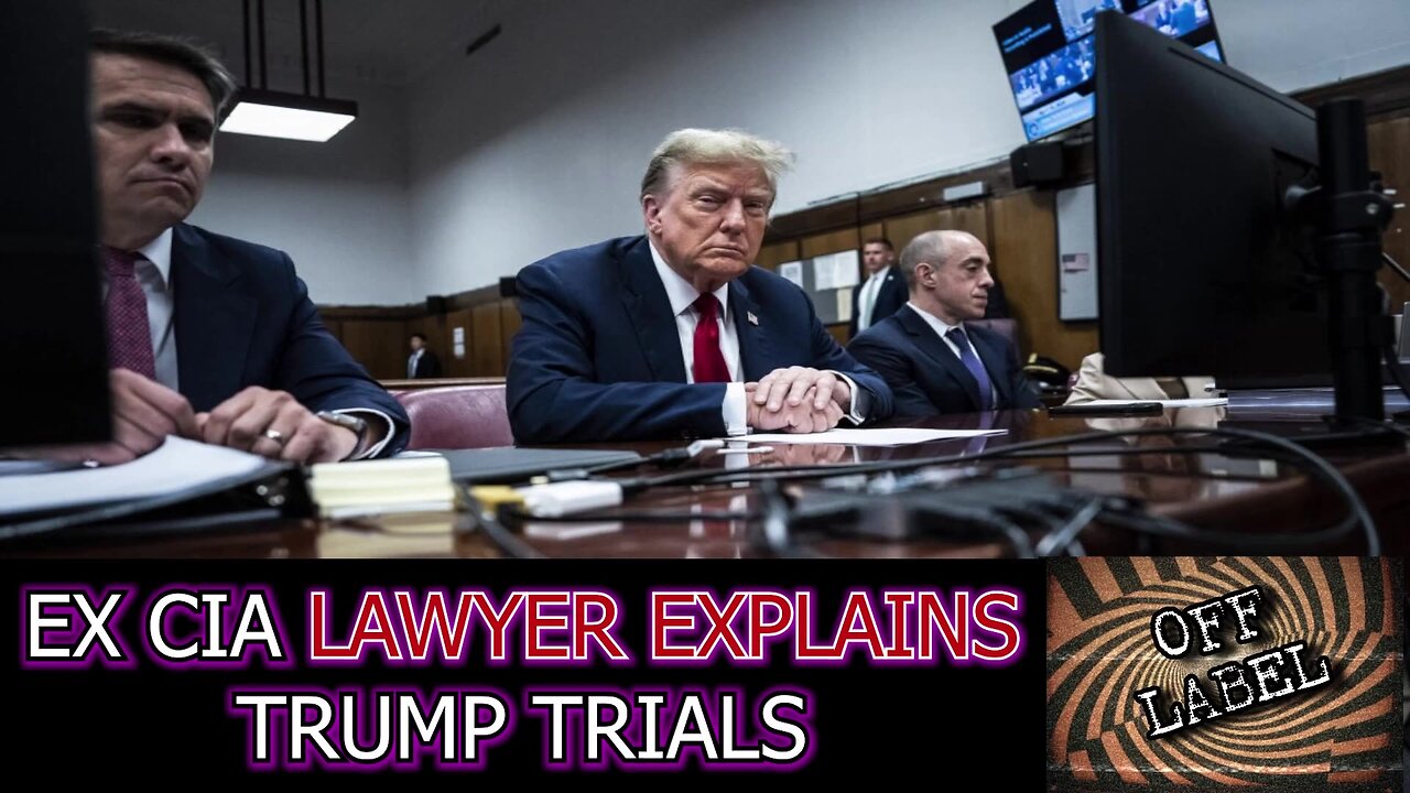 Ex CIA Lawyer Explains Why The Trump Trials Are A Perversion Of Law.