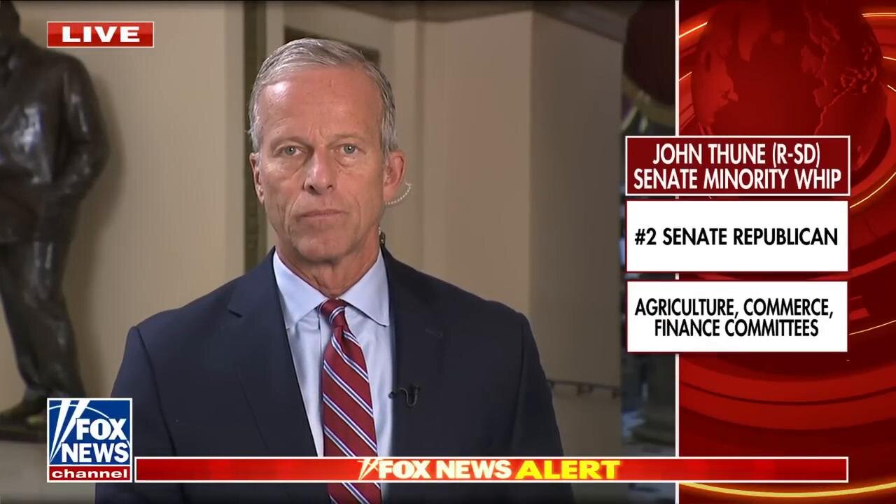 Biden-Harris admin's policies have been 'failures' for farmers and ranchers: Sen. John Thune