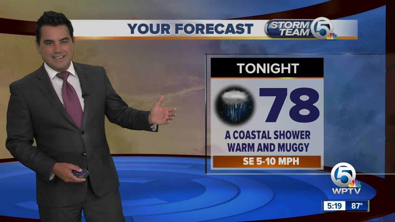 Tuesday night forecast