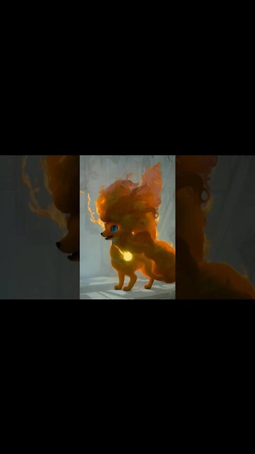 AI generated Vulpix #whosthatpokemon #pokemon
