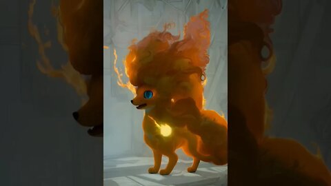 AI generated Vulpix #whosthatpokemon #pokemon