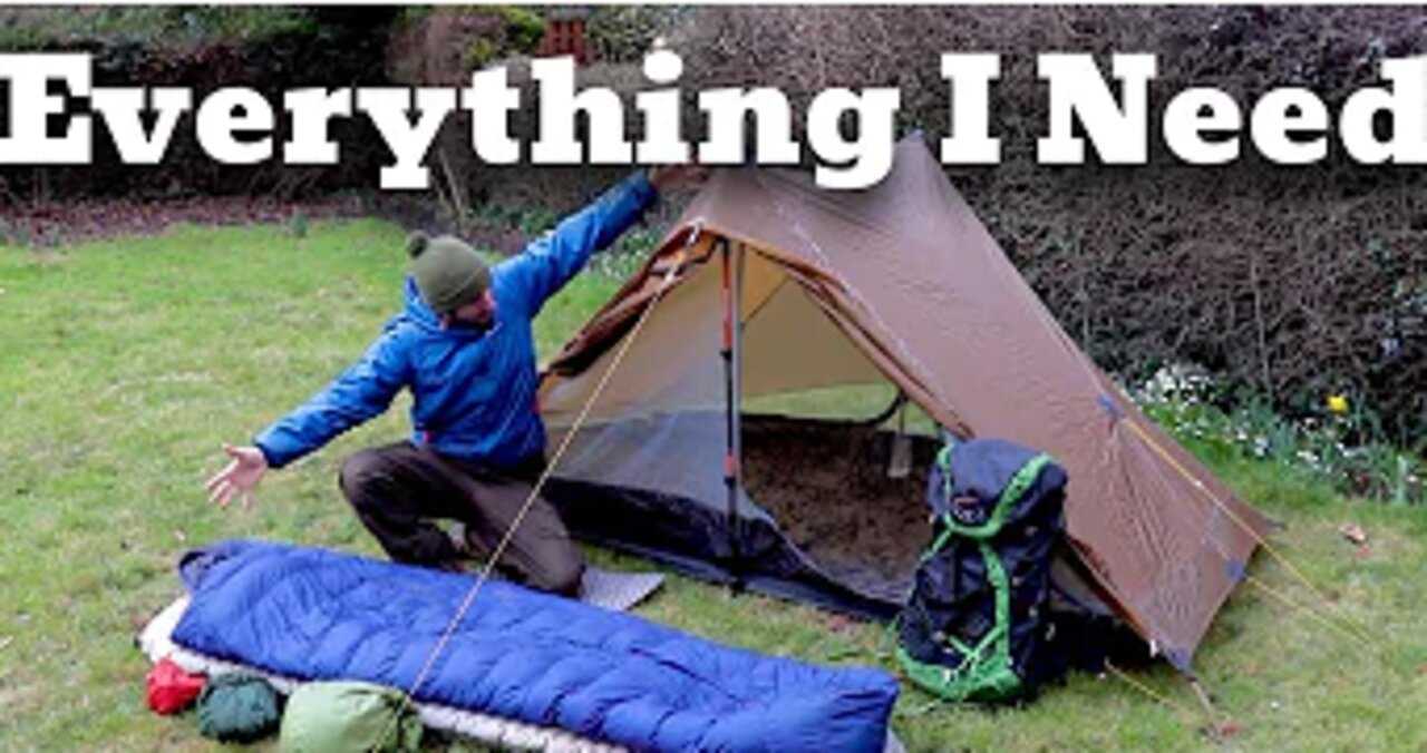 (ONLY $240) My Wild Camping / Backpacking Gear For Multi Day Adventure