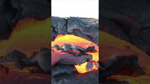Lava breakout