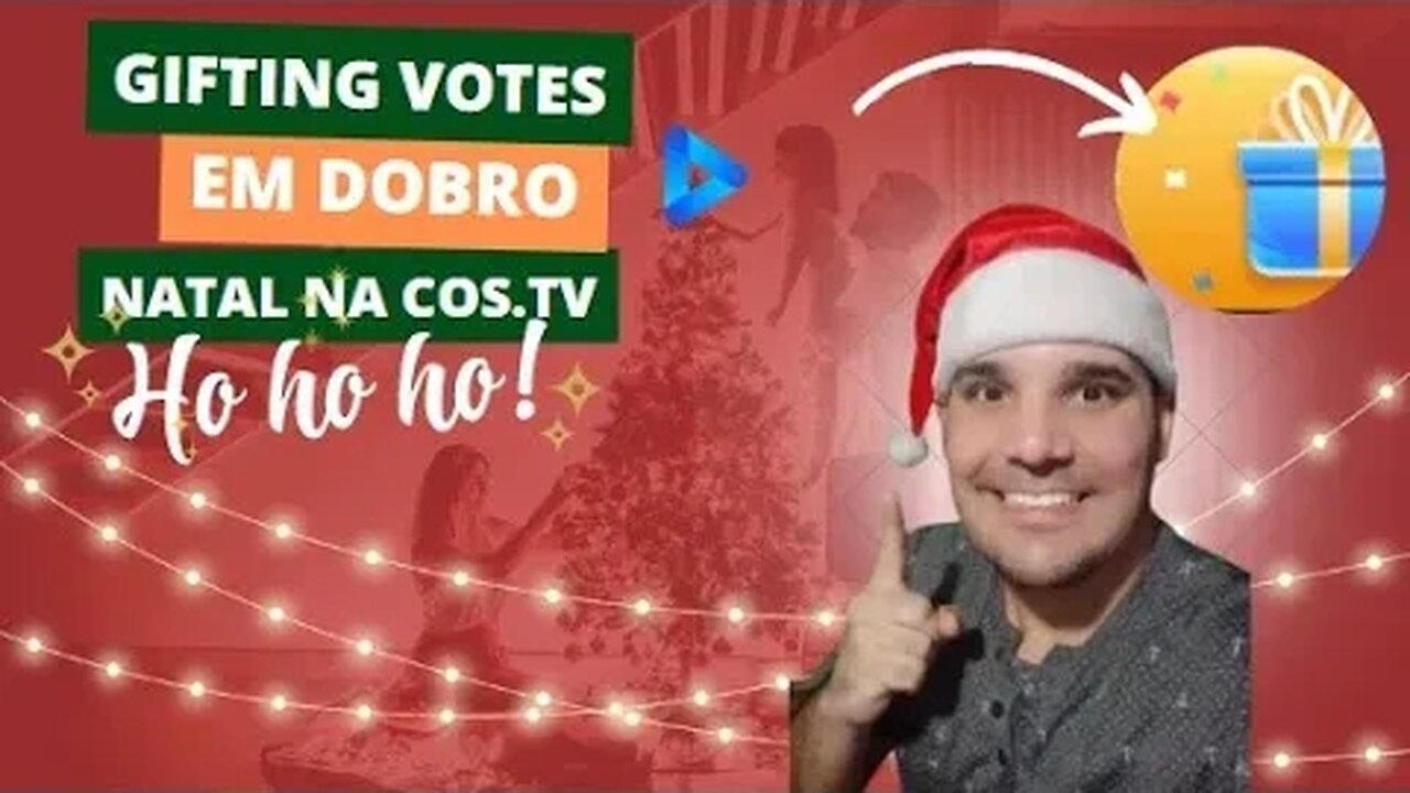 GIFTING VOTES EM DOBRO DESEJO A TODOS UM FELIZ NATAL #COSCriador12