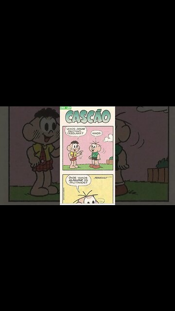 Cascão [Pause o Vídeo Caso Não Consiga Ler]