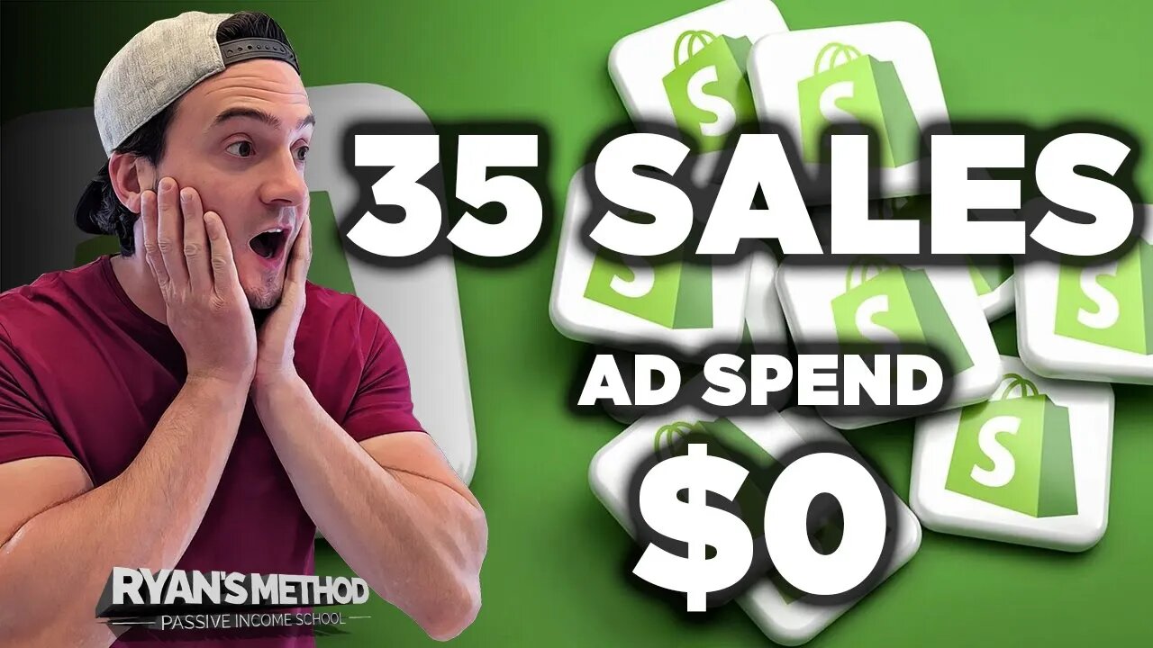 My Shopify Store Made 35 Sales on $0 Ad Spend