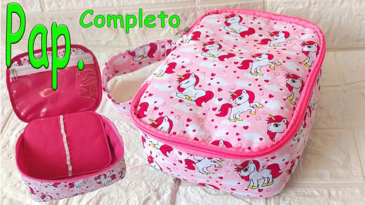 Como Fazer Estojo Kipling Fácil e rápido