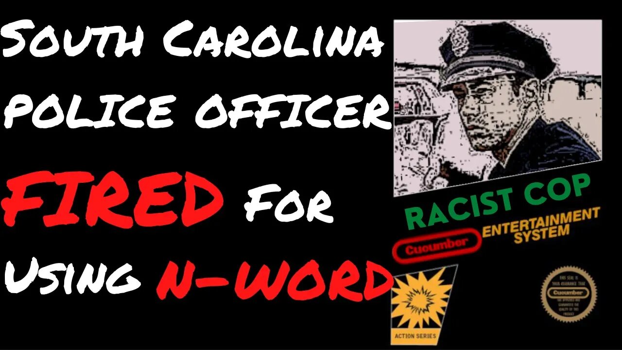 South Carolina Police Officer Chad Walker Fired after Caught on Camera Repeatedly Using N-Word