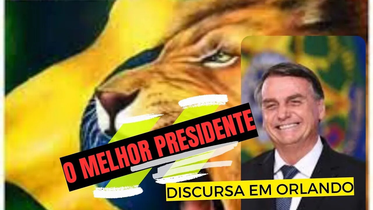 EM seu discurso em ORLANDO-BOLSONARO DESABAFA e faz REVELAÇÕES // O OUTRO CARA.