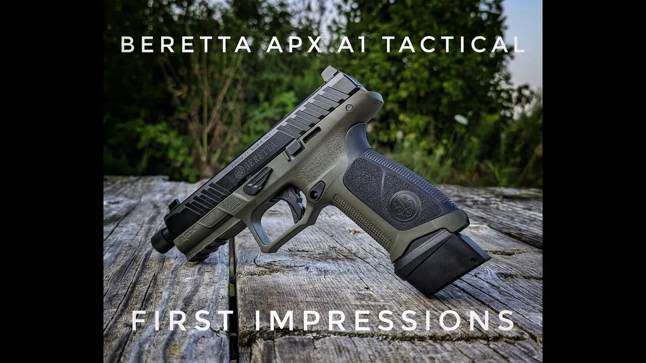 Beretta APX A1 Tactical First Impressions