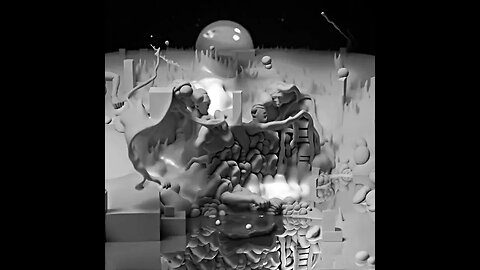 20230119 Claymation Sploosh - Hybrid Video Compositing - Deforum
