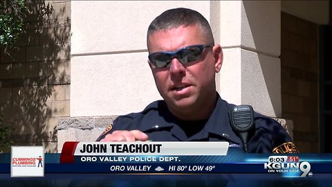 Oro Valley Police deploy extra enforcement along busy roadway