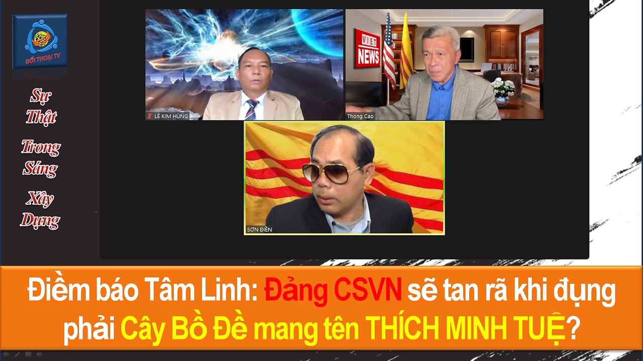 24-06-10 Điềm báo Tâm Linh: Đảng CSVN sẽ tan rã khi đụng phải Cây Bồ Đề mang tên THÍCH MINH TUỆ?