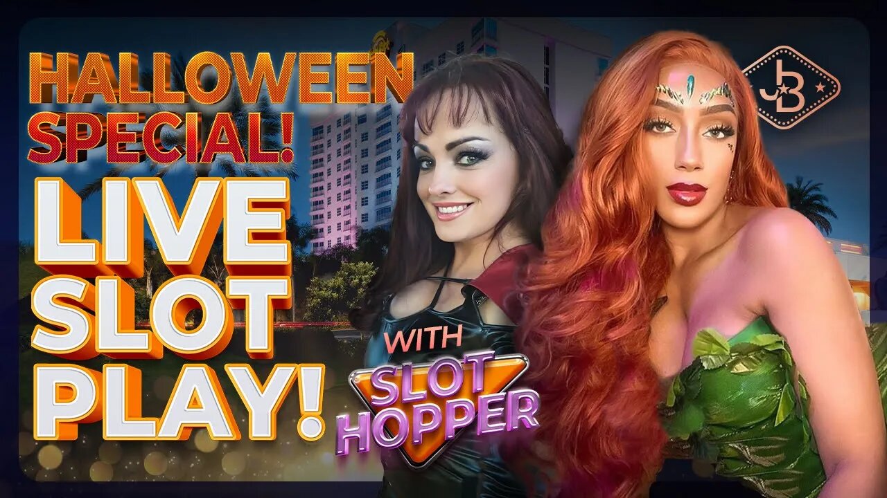 🔴 LIVE! Halloween Special! Slot Play with Slot Hopper! 🎃 Starting 5:30 PM on Slot Hoppers Channel!