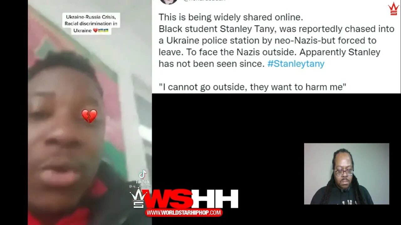 Black Student In Ukraine Reportedly Got Tossed To The Nazis While At A Police Station.