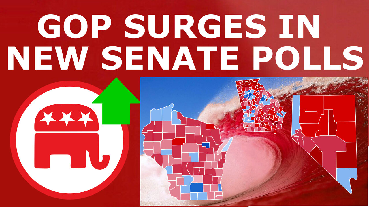 THE WAVE RETURNS! - Republicans SURGE in Swing State Senate Polls Across the Nation