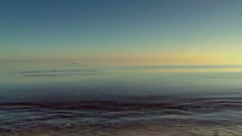 Beachfront B Roll Skipping Stone Free to Use HD Stock Video Footage