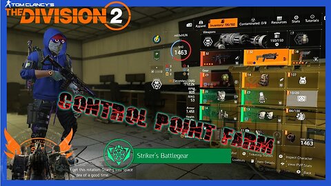 Control Point farm - STRIKER Build | The Division 2