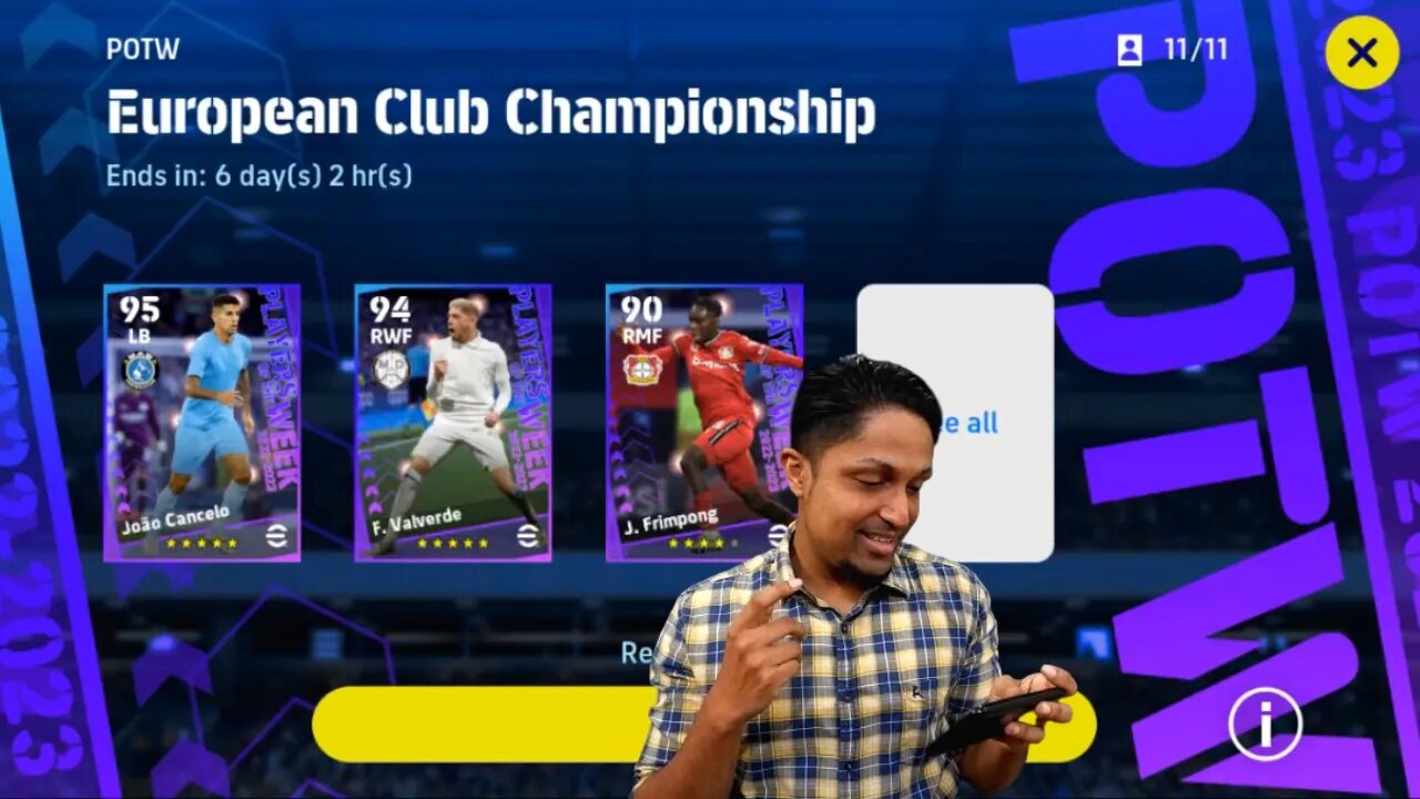 POTW European Club Championship PACK OPENING | eFootball 2023 MOBILE