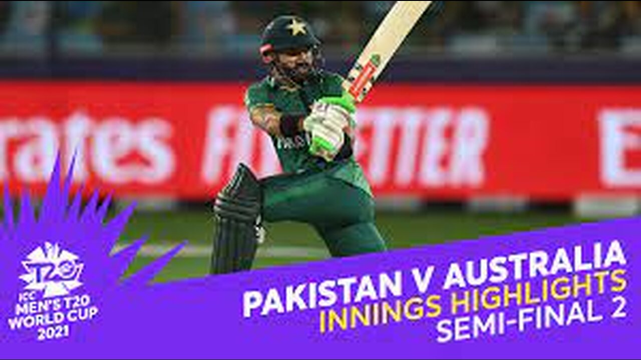 Australia vs Pakistan T20 Semi Final World Cup 2021 Full Match Highlights