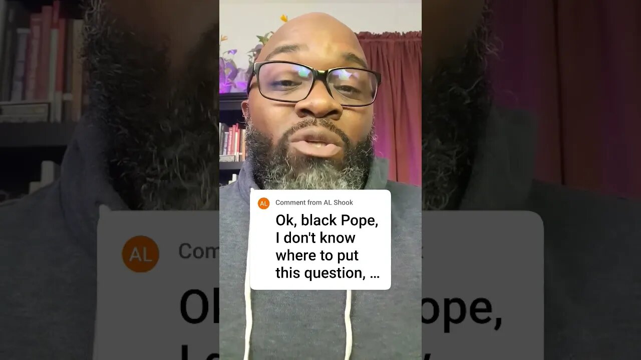 Answering a commenter episode 3