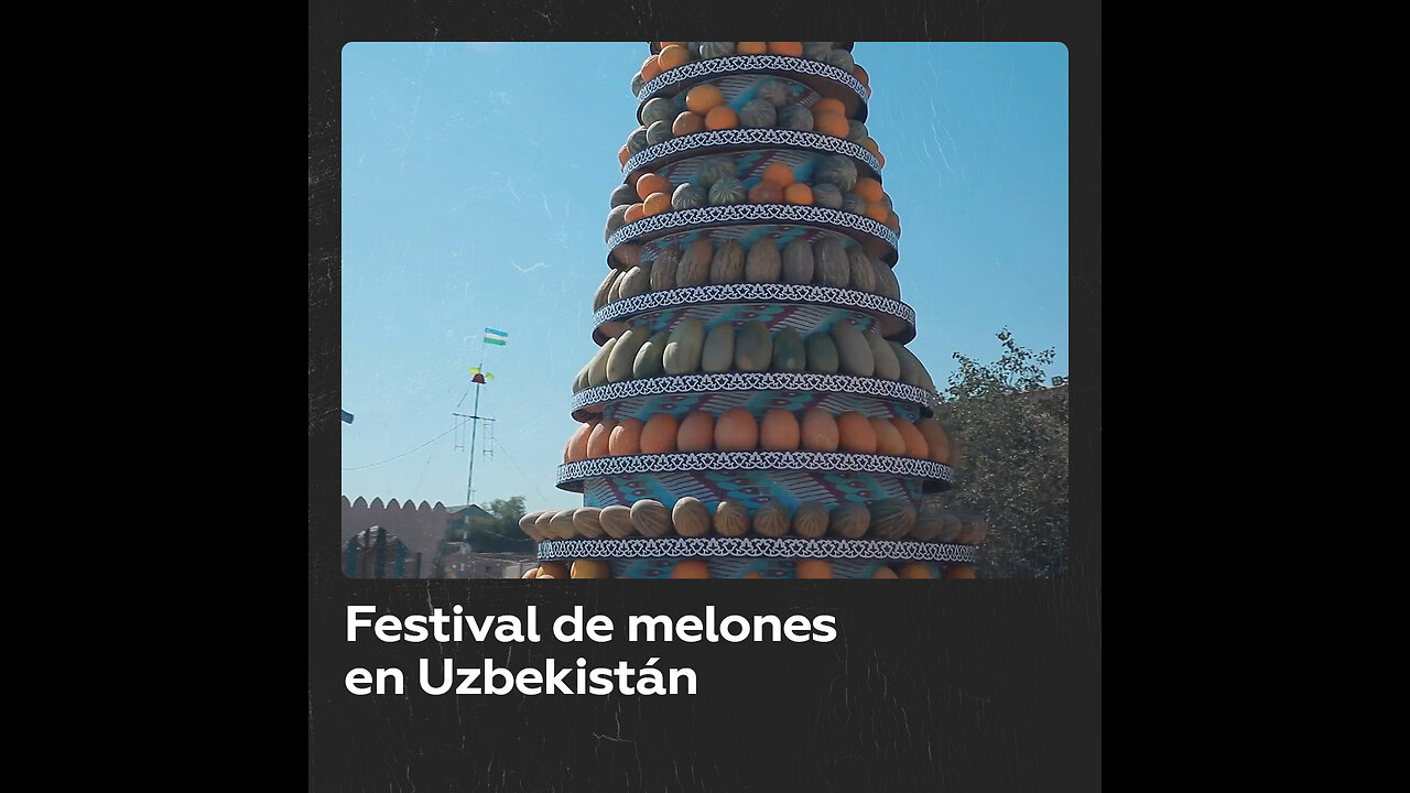 Festival con mil toneladas de melones