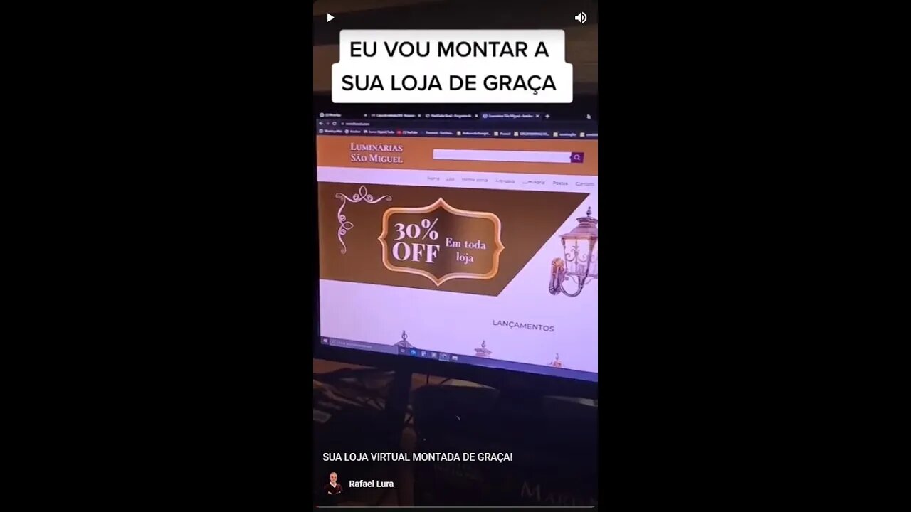 SUA LOJA VIRTUAL MONTADA DE GRAÇA!