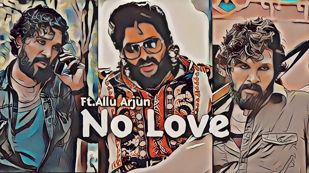 Pushpa Edit || Ft.No Love || Allu Arjun || No Love || Pushpa Raj Edit