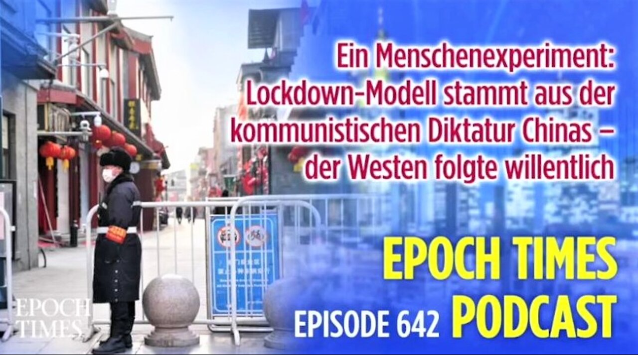 Ein Menschenexperiment: Lockdown-Modell stammt aus der kommunistischen Diktatur