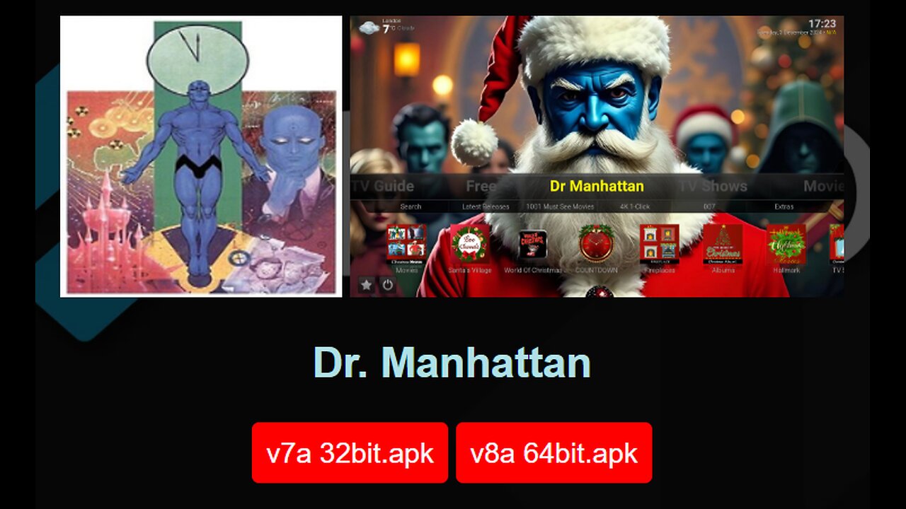 How to install Dr Manhattan Christmas Kodi Build